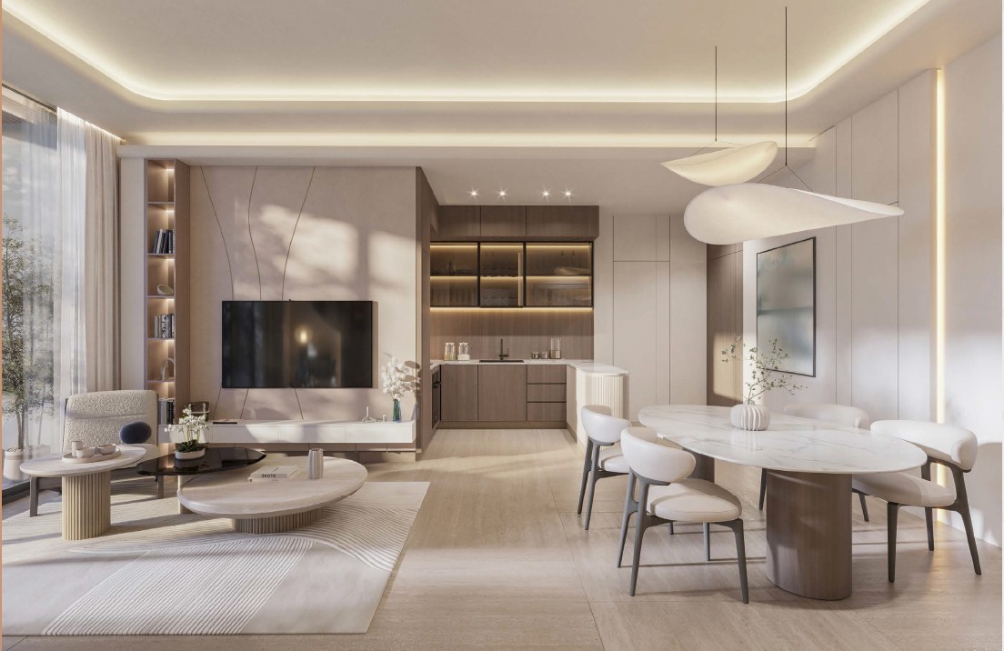 Celeste– 2 Bedroom Fully Furnished Residence with Canal View